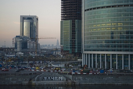 В деловом центре «Москва-Сити» снизилось количество пробок