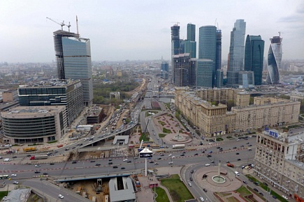 Новые парковочные зоны появятся возле делового центра «Москва-Сити»